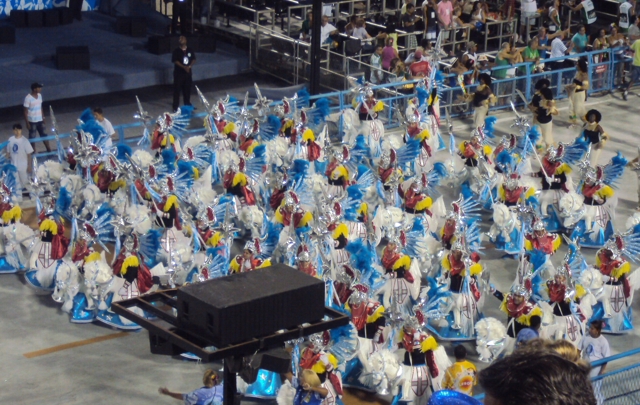 Una de las mayores celebraciones del carnaval en el mundo se vive en Rio.