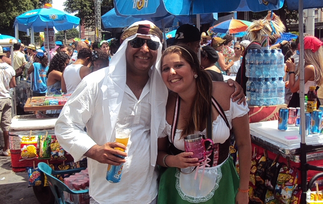 Una de las mayores celebraciones del carnaval en el mundo se vive en Rio.