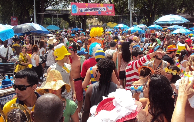 Una de las mayores celebraciones del carnaval en el mundo se vive en Rio.