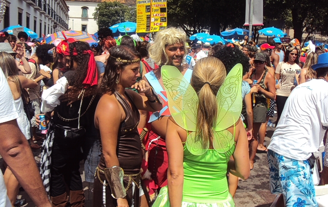 Una de las mayores celebraciones del carnaval en el mundo se vive en Rio.