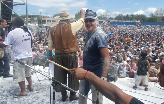 El topamiento en Estadio del Centro organizado por Sergio Galleguillo.