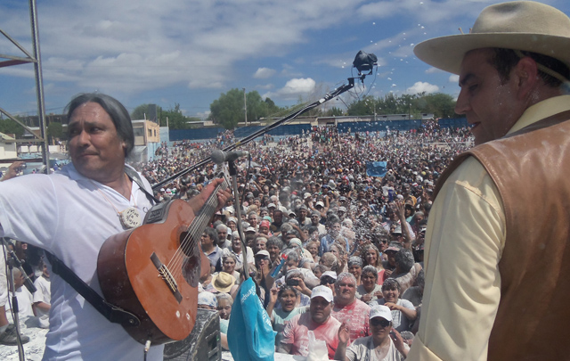 El topamiento en el Estadio del Centro fue organizado por Sergio Galleguillo.