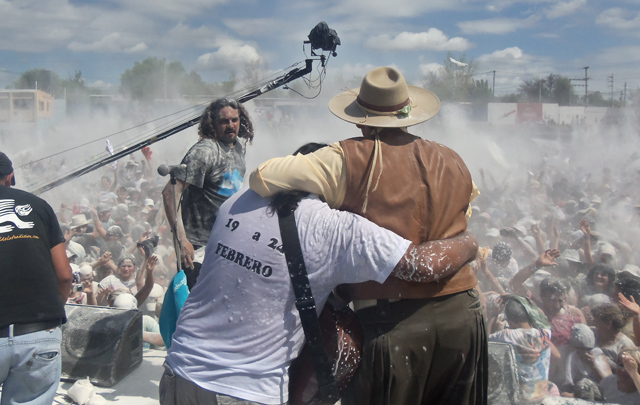 El topamiento en Estadio del Centro organizado por Sergio Galleguillo.