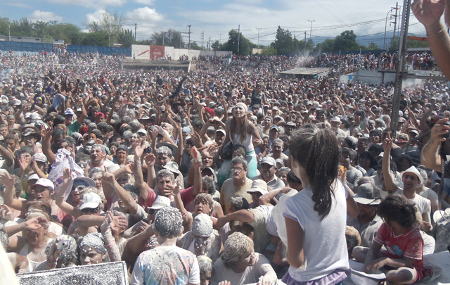 El topamiento en Estadio del Centro organizado por Sergio Galleguillo.