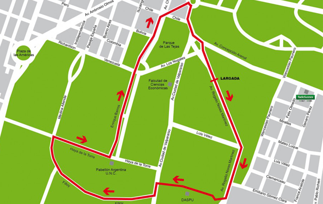 También se pudo participar en una versión más acotada de cuatro kilómetros.