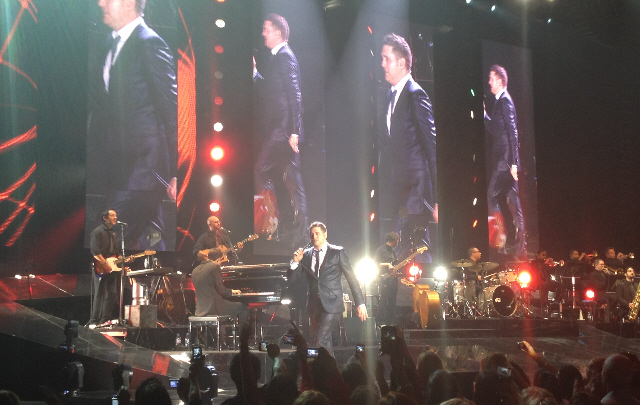 Bublé puso el Orfeo a sus pies.