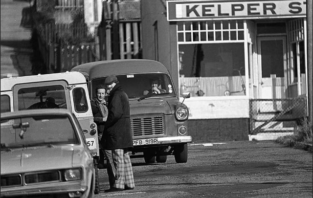 Isleños durante la guerra.