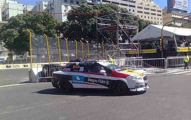 Súper TC 2000 en el circuito callejeros de la ciudad de Buenos Aires