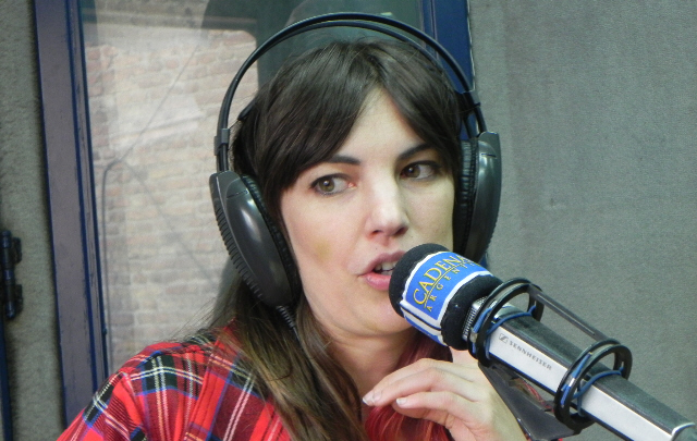 Deborah De Corral está de gira promocional por el interior del país.