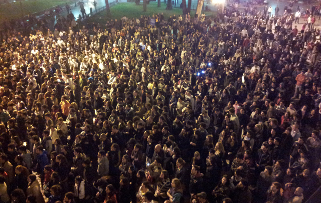 Planeador V en Plaza San Martín - Nuestra Fe