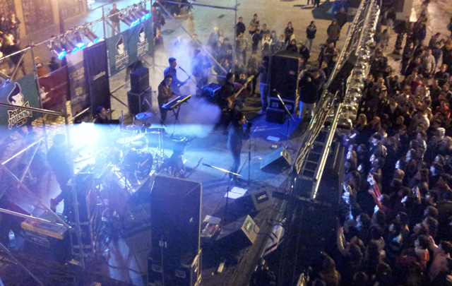 Planeador V en Plaza San Martín.