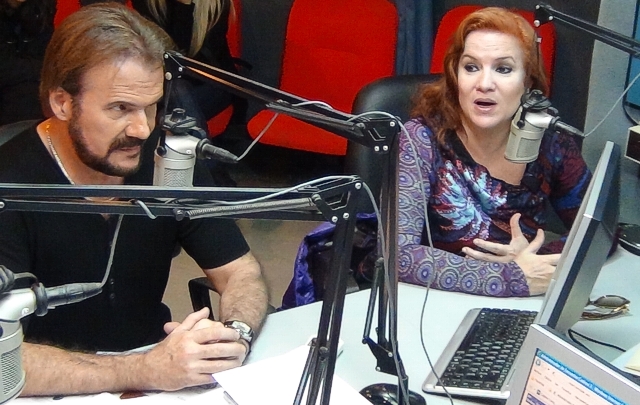 Pimpinela en Juntos. Joaquín Galán, Lucía Galán.