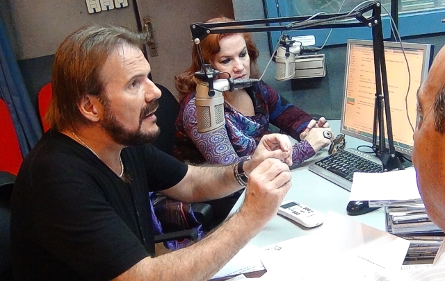 Pimpinela en Juntos. Joaquín Galán, Lucía Galán.