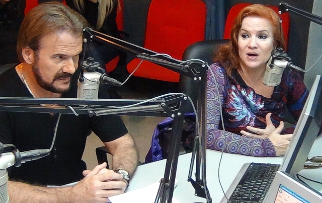 Pimpinela en Juntos. Joaquín Galán, Lucía Galán.