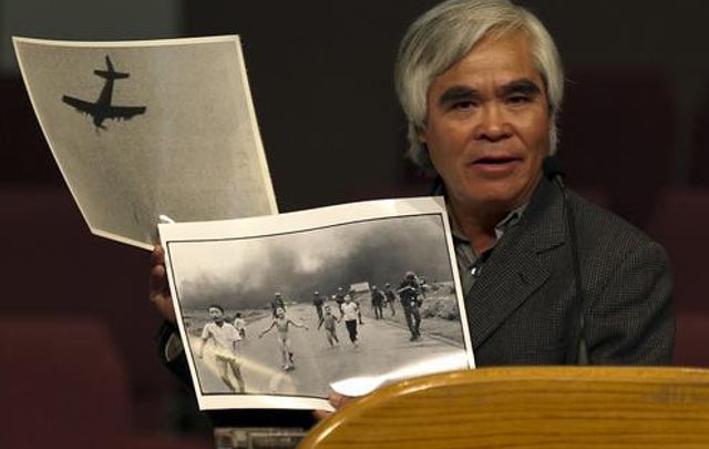 Nick Ut, el fotógrafo ganó un Pulitzer por la toma. 