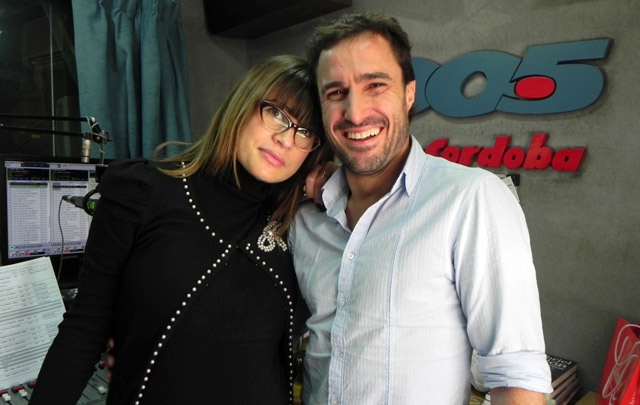 Martín Buzzo visitó los estudios de 100.5