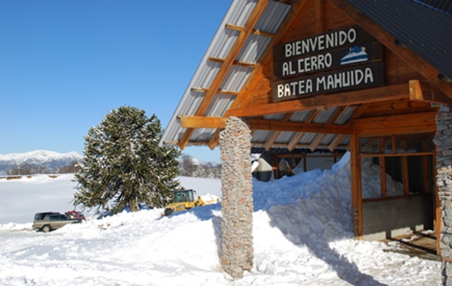 Batea Mahuida, el parque de nieve mapuche.