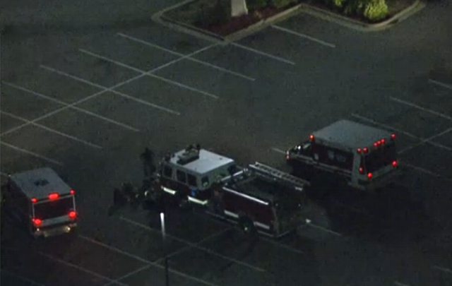 Buscan un artefacto explosivo y habría un detenido (Imagen de TV).