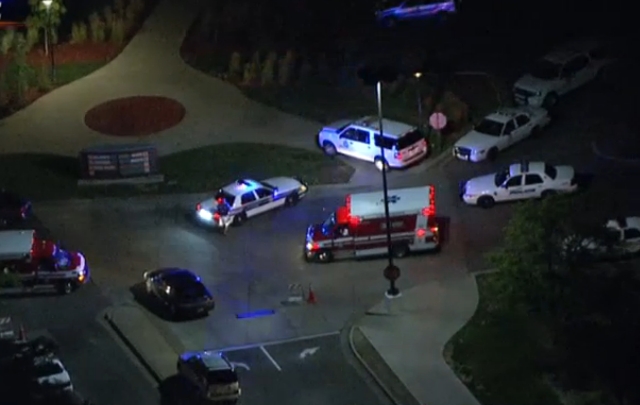 Buscan un artefacto explosivo y habría un detenido (Imagen de TV).