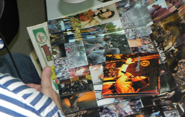 El artista riojano recordó su participación de niño en La Cumbre.