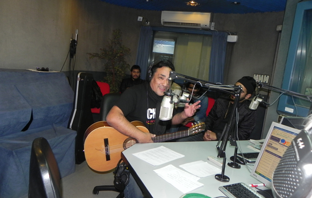 El artista riojano recordó su participación de niño en La Cumbre.