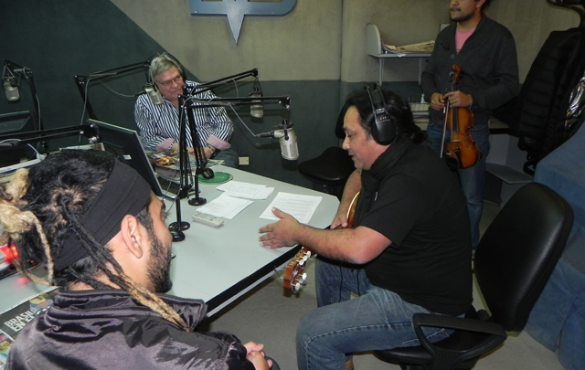 El artista riojano recordó su participación de niño en La Cumbre.