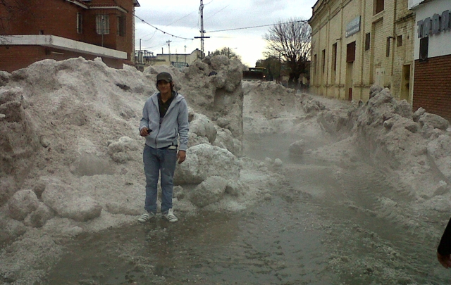 Piedra, granizo en Alta Gracia