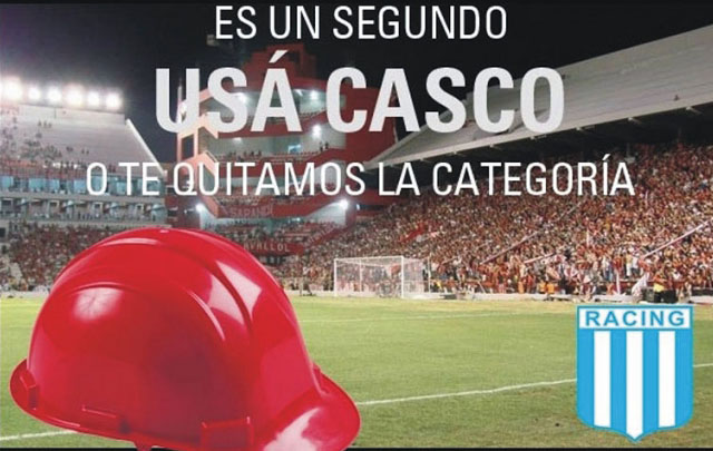 Afiches de Racing a Independientes