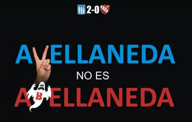 Afiches de Racing a Independientes