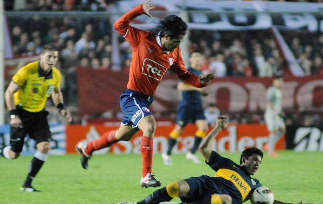 El conjunto de Avellaneda le dio una alegría a su público. 