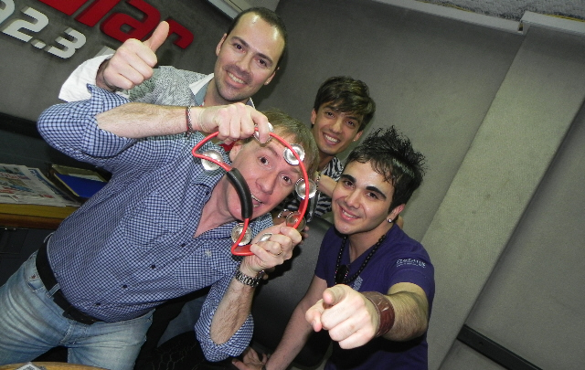 Los chicos de la Express en Los Populares