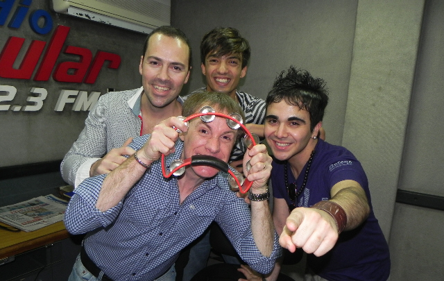 Los chicos de la Express en Los Populares