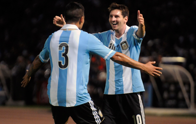 ''La Pulga'' fue una de las estrellas del partido de anoche en el Kempes.