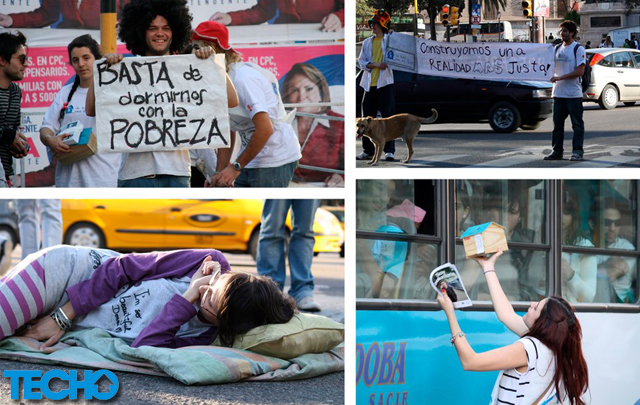 TECHO trabaja en 35 asentamientos y lleva construidas más de 800 viviendas de emergencia.