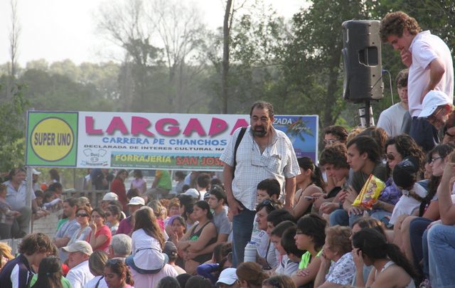 Una gran cantidad de público se dio cita ayer en el purchitódromo.