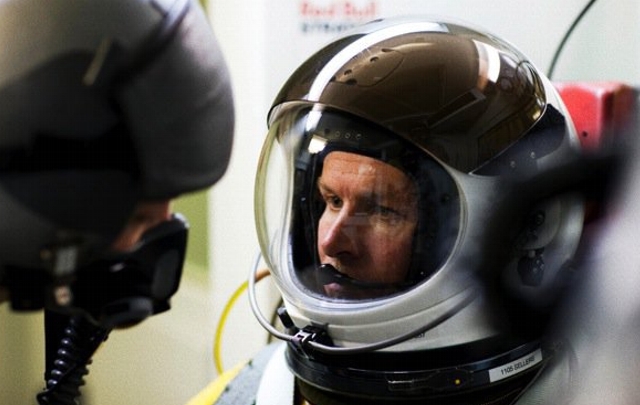 El salto de Felix Baumgartner.