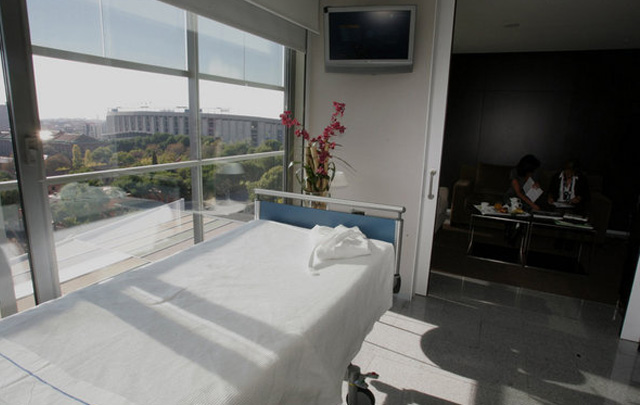 Hospital donde nacerá Thiago