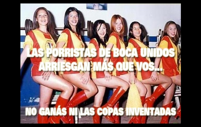 Cargadas a Boca tras perder la Supercopa Argentina.