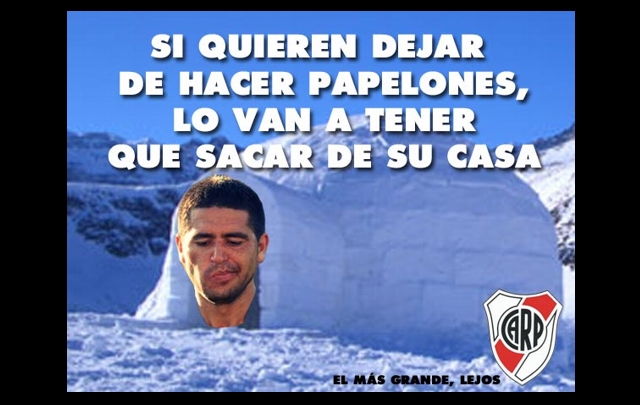 Cargadas a Boca tras perder la Supercopa Argentina.