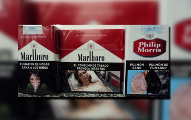 Etiqueta de cigarrillos