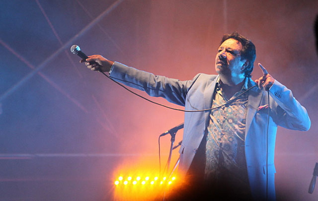 ''El Negro'' Videla cautivó a la platea con su habitual simpatía y carisma.