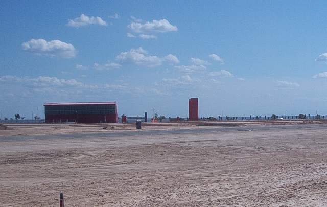 Obras en circuito de Termas de Río Hondo.