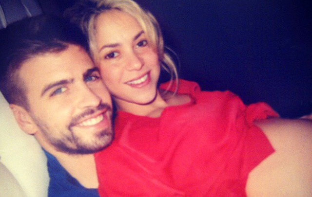 La pareja se mostró feliz por el momento que viven.