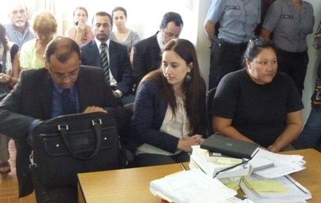 Ovando al conocer que fue absuelta.