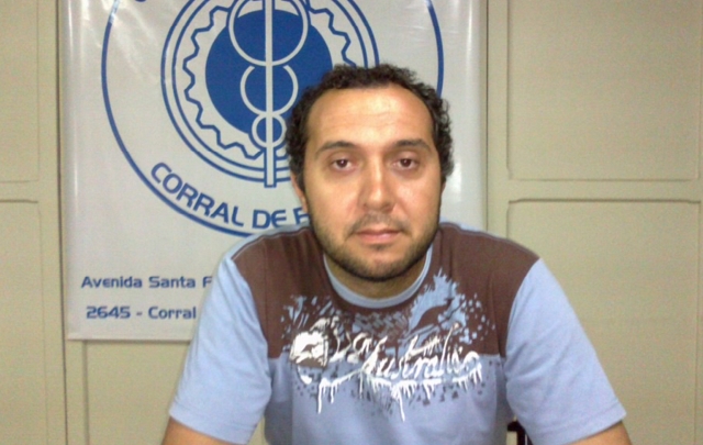 Guillermo Sagen Gil, del Centro Económico de Corral de Bustos.