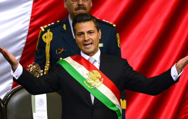 Enrique Peña Nieto es el flamante presidente de México.