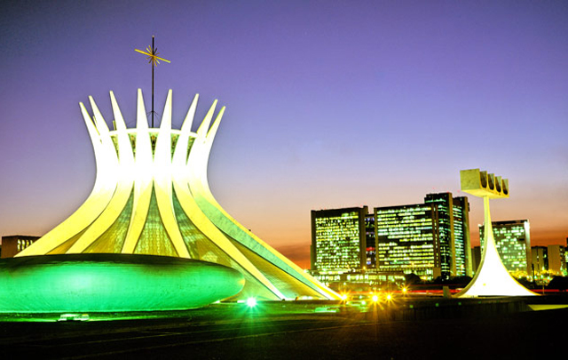 La ciudad de Brasilia.