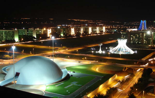 La ciudad de Brasilia.