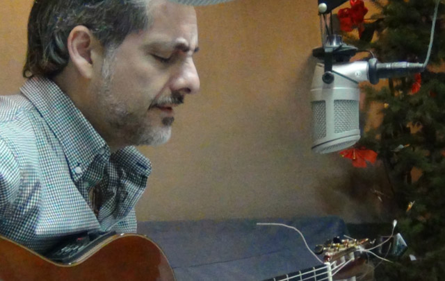 Carlos Nieto, Marcelo Santos, Daniel Simmons y Dante Garello en Viva la Radio.