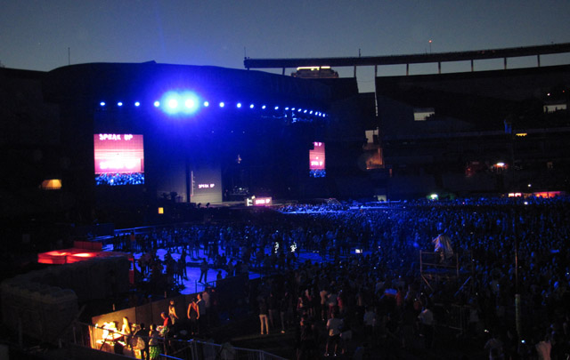 La Reina del Pop demoró el inicio de su primer show en la Argentina.